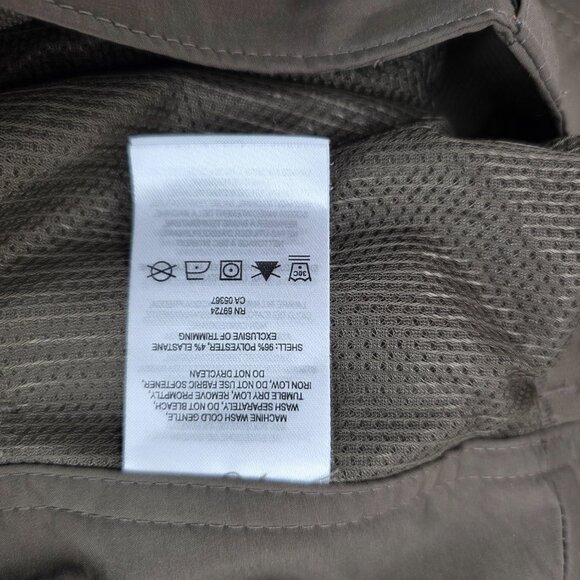 Columbia Pants Men 40x30 Hiking Convertible Zip Off Ripstop Brown NWOT - Picture 10 of 13